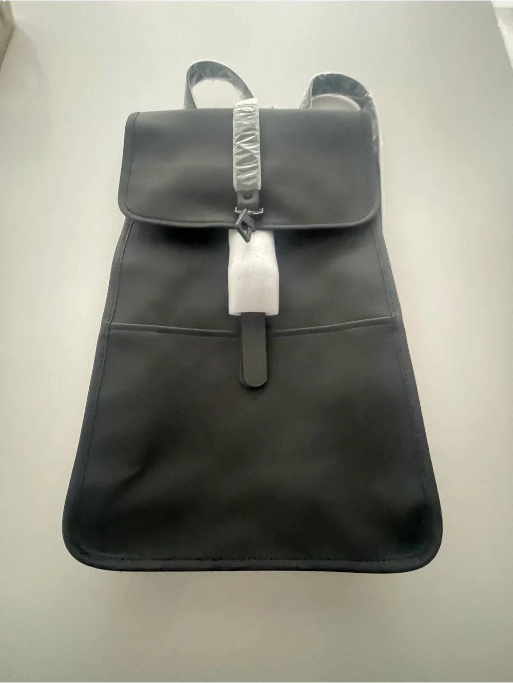 Rains Waterproof black backpack NWT